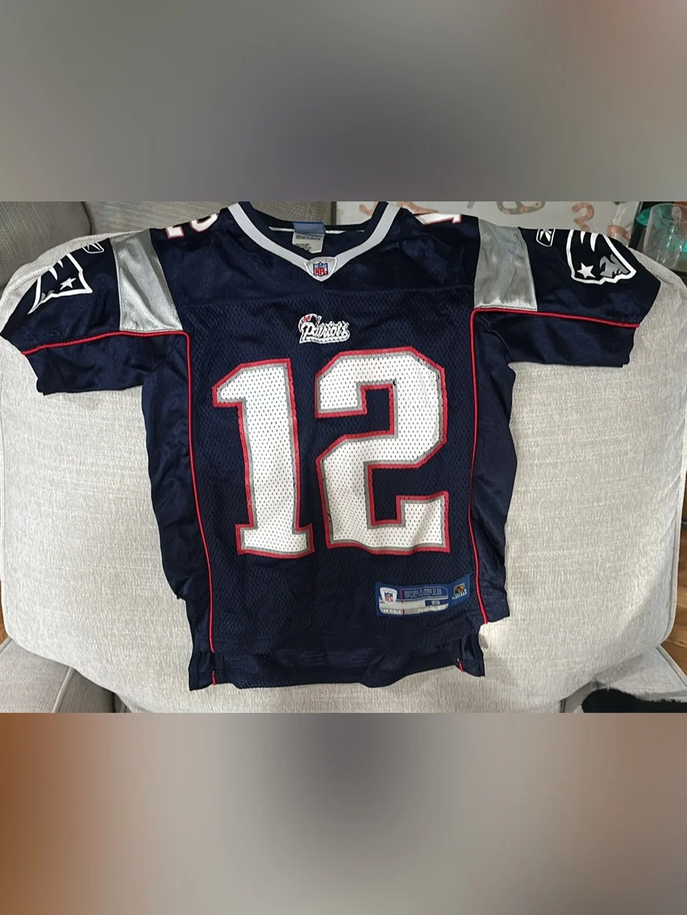 New England Patriots Tom Brady Football Jersey - Picture 1 of 4